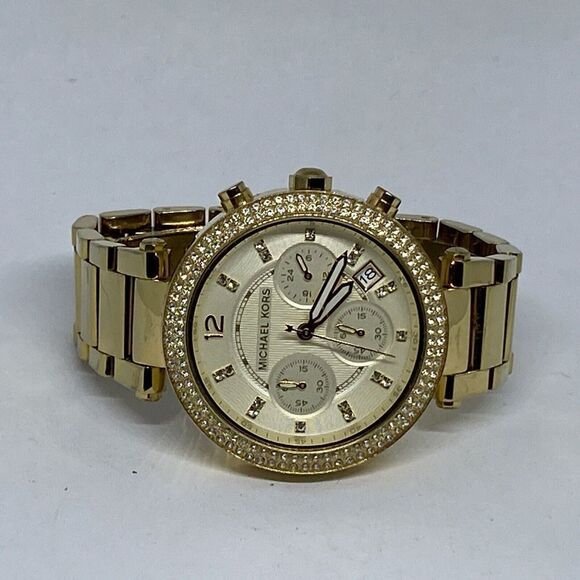 Michael Kors Parker MK5354 Womens Stainless Steel Analog Dial Quartz Watch UC668 - Picture 7 of 12